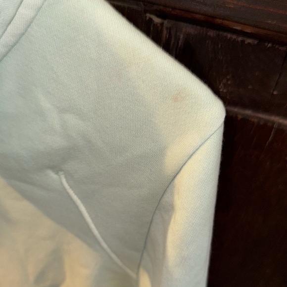 Women's Mint Green Half-Zip Pullover - Picture 4 of 4